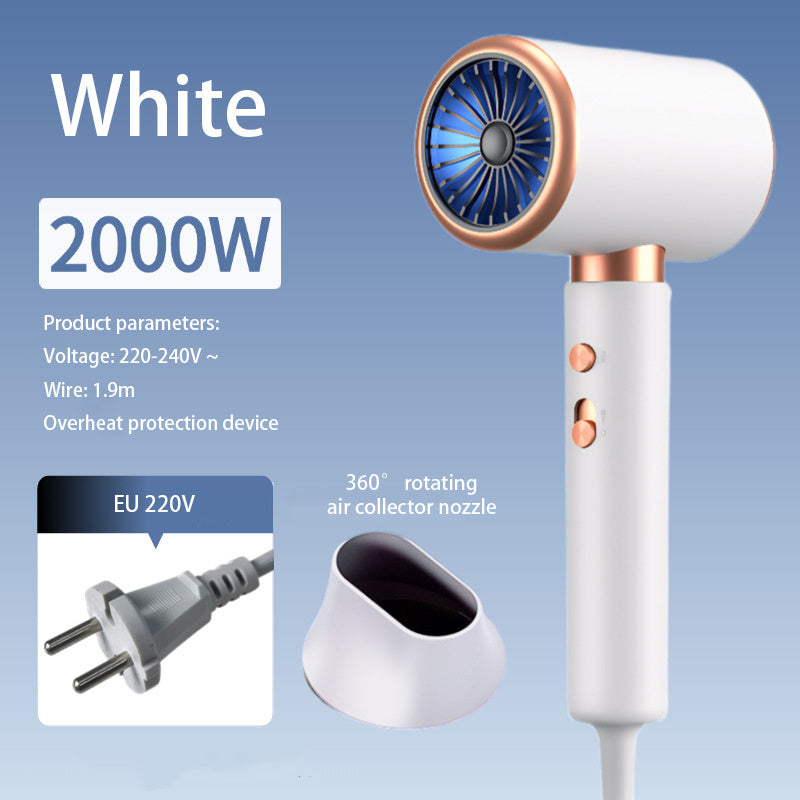 F37 2000W Gear Professional Hair Dryer Negative Lonic Blow Dryer Hot Cold Wind Air Brush Hairdryer Strong PowerDryer Salon Tool