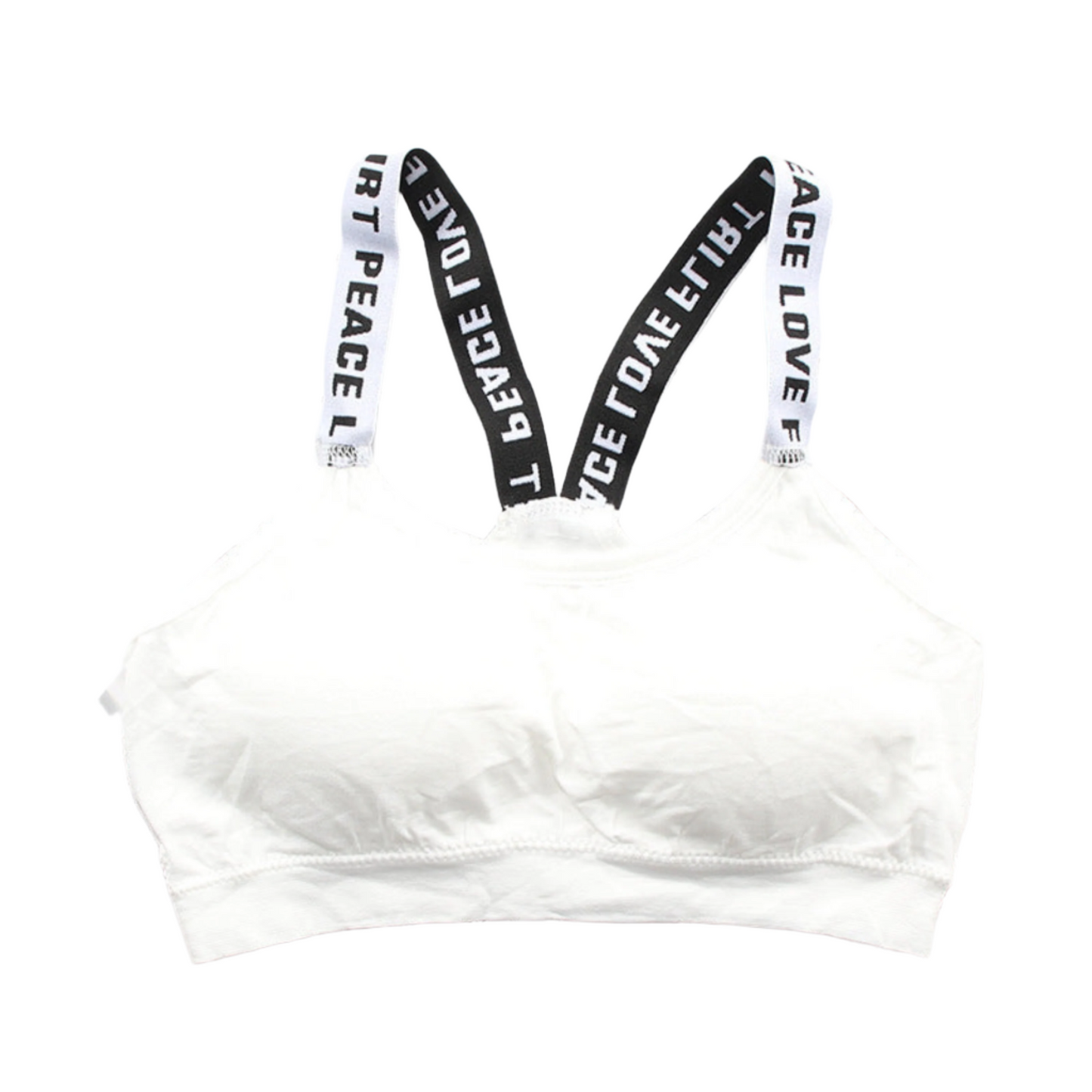 Thin Girls Bra Without Rims Student Sports