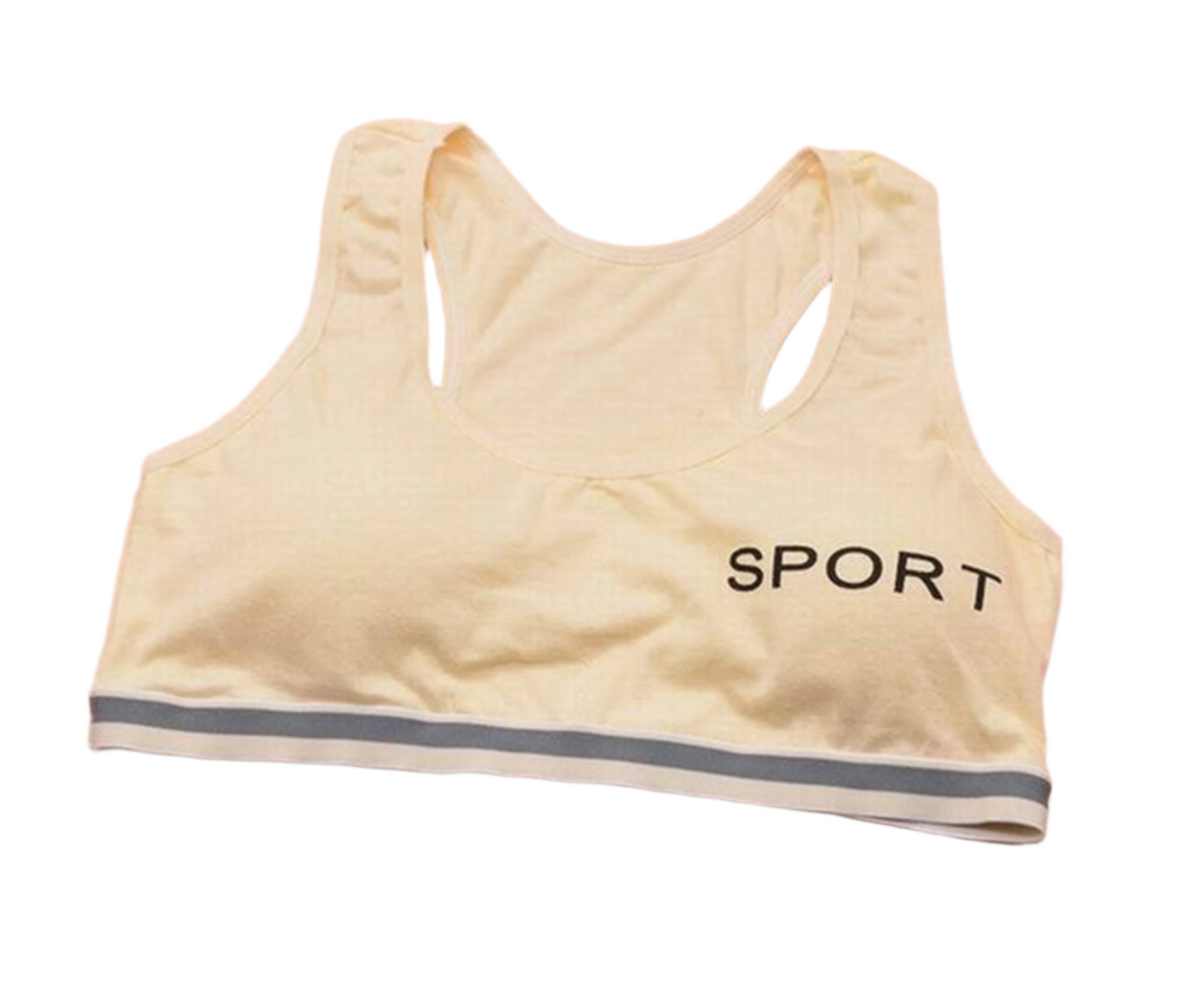 Breathable and Sweat-Absorbent Racer Back Bra Sports Bra