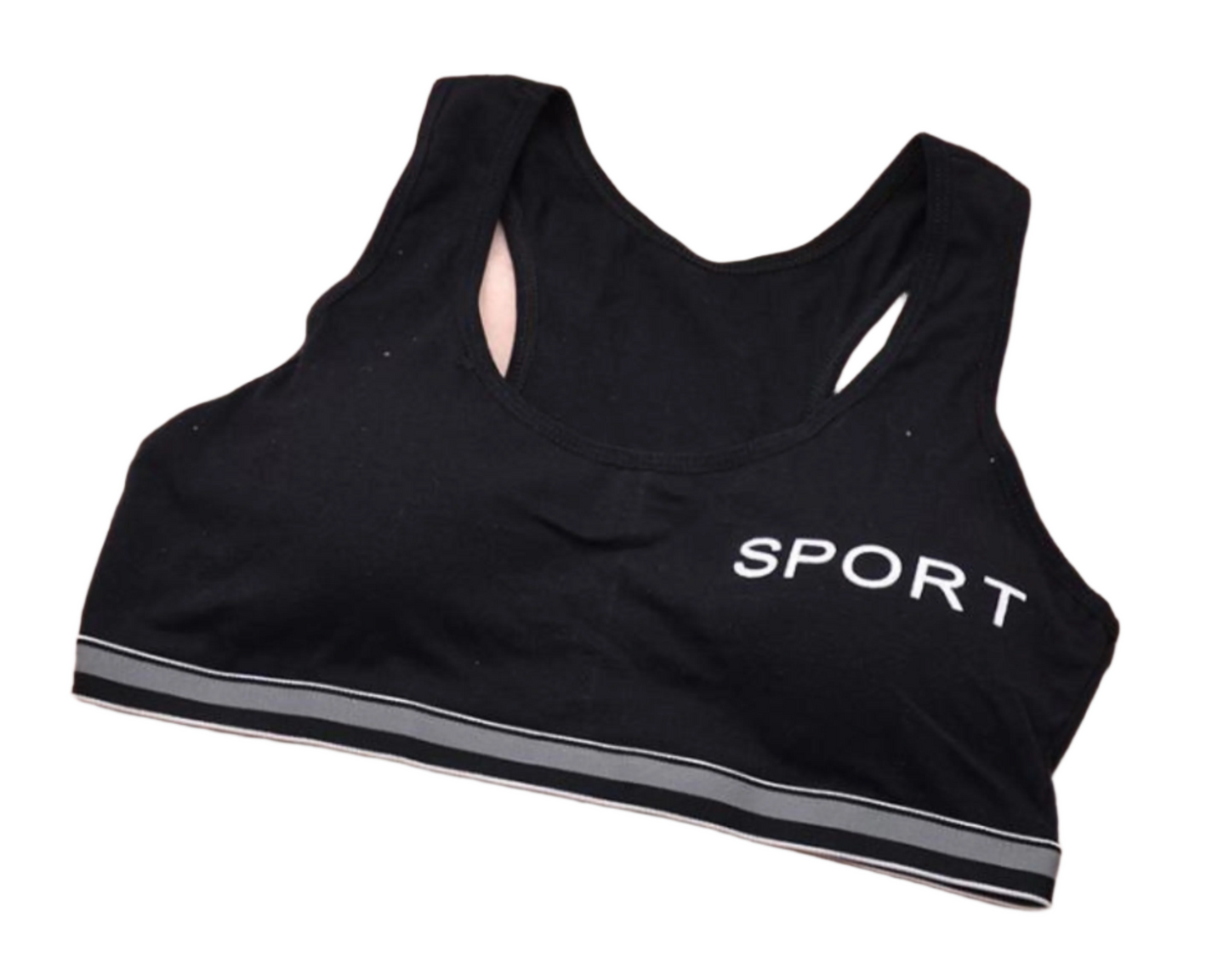 Breathable and Sweat-Absorbent Racer Back Bra Sports Bra