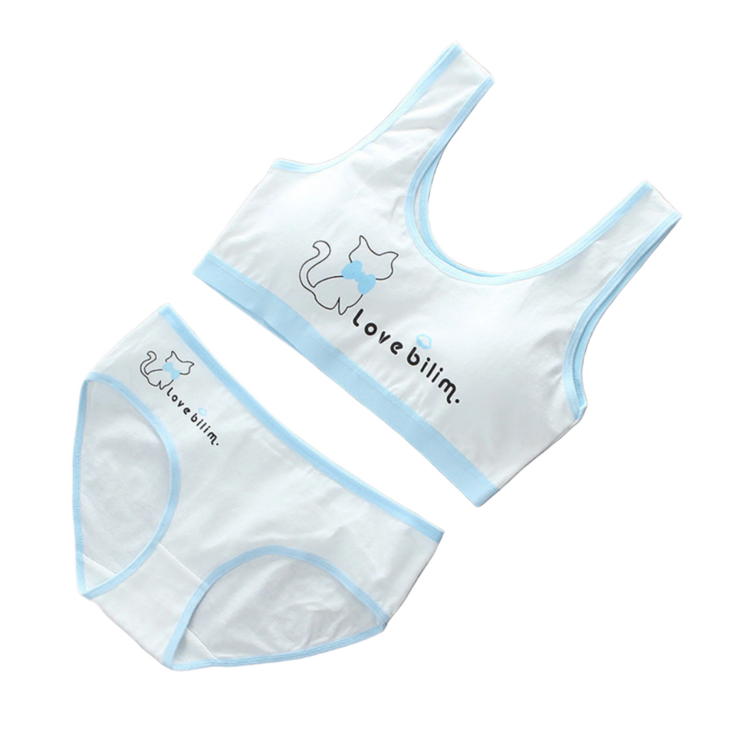 Girls' Bra Set, Pure Cotton, Developmental Vest, Underwear, Children'S Bra, Cotton