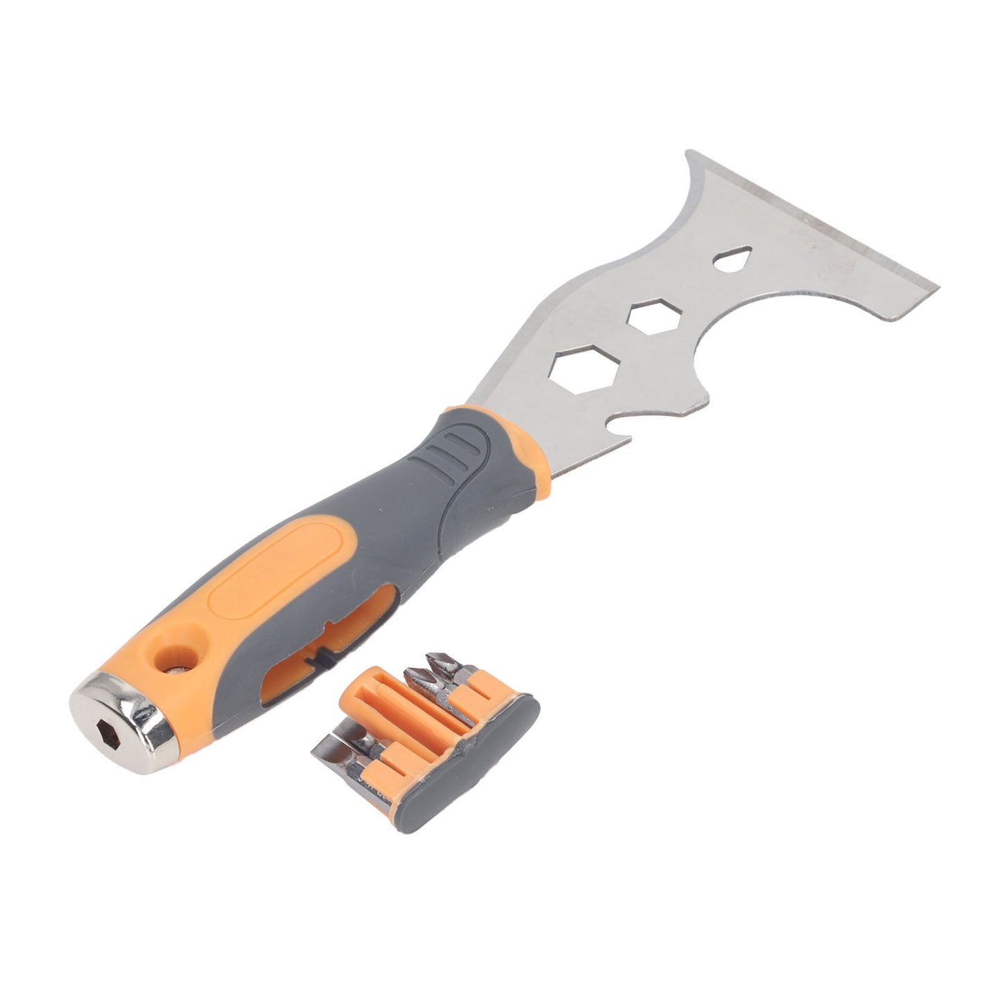 Multifunctional Putty Knife 16 in 1 Stainless Steel Blade Paint Remover Scraper Tool