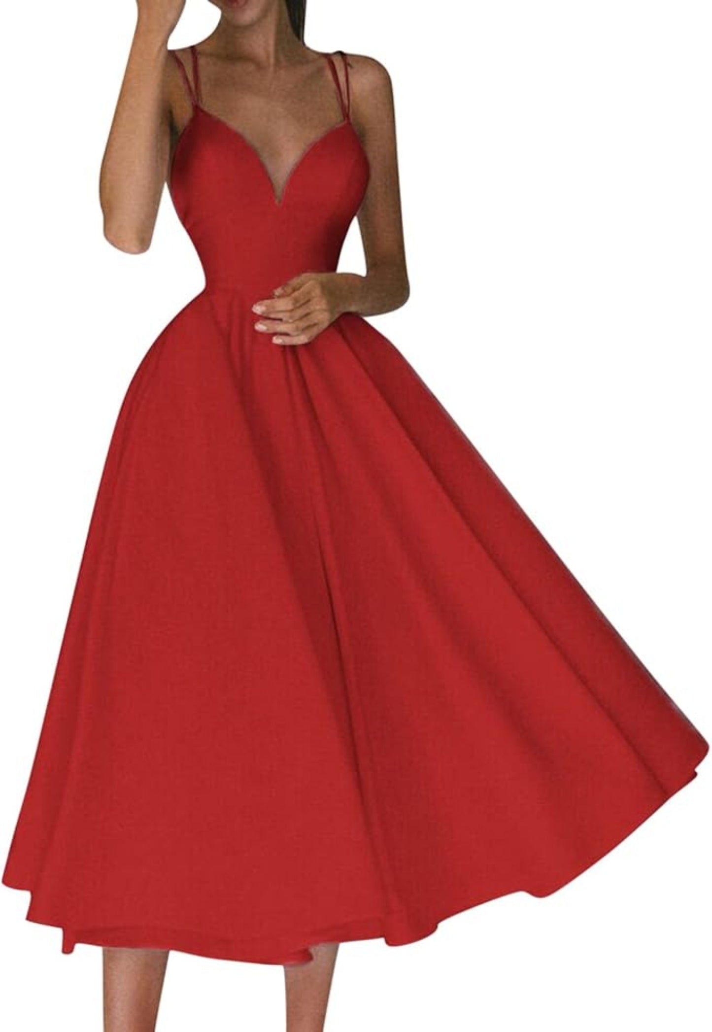 Sexy V-neck Suspender Dress Summer Fashion A-Line Long Dresses For Women