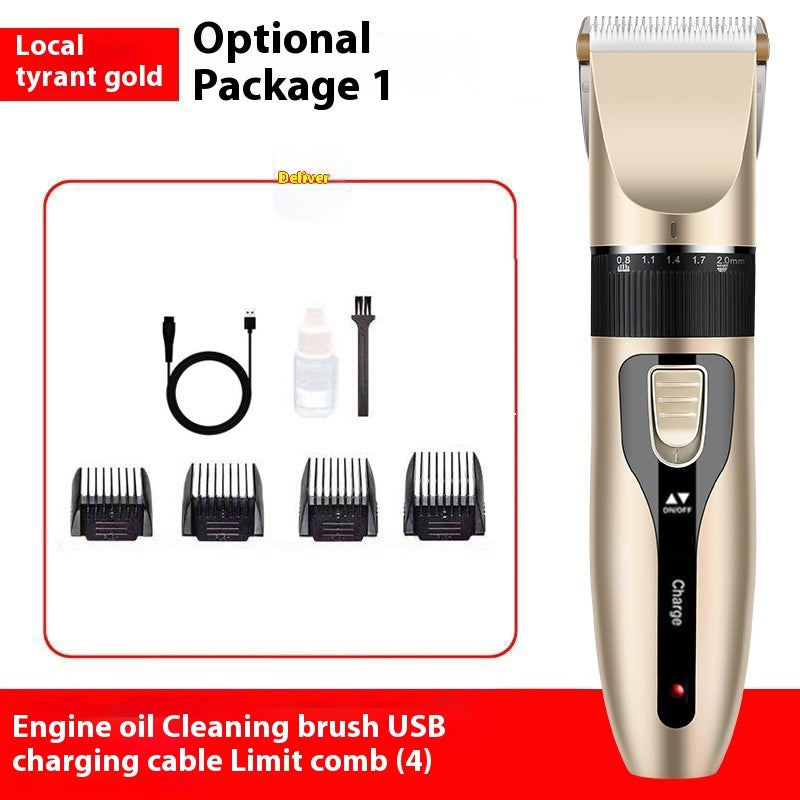 Electric Hair Clipper Rechargeable Household