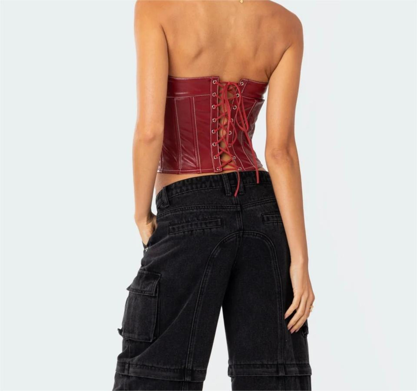 Personality Bandage Tube Top Vest For Women