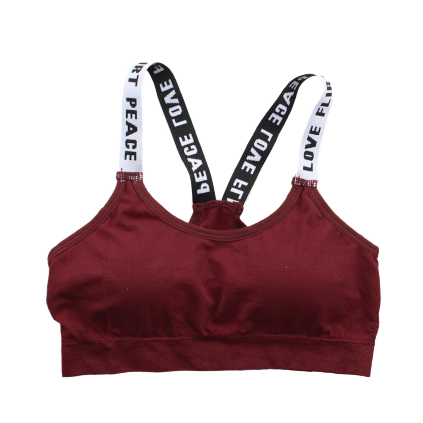 Thin Girls Bra Without Rims Student Sports
