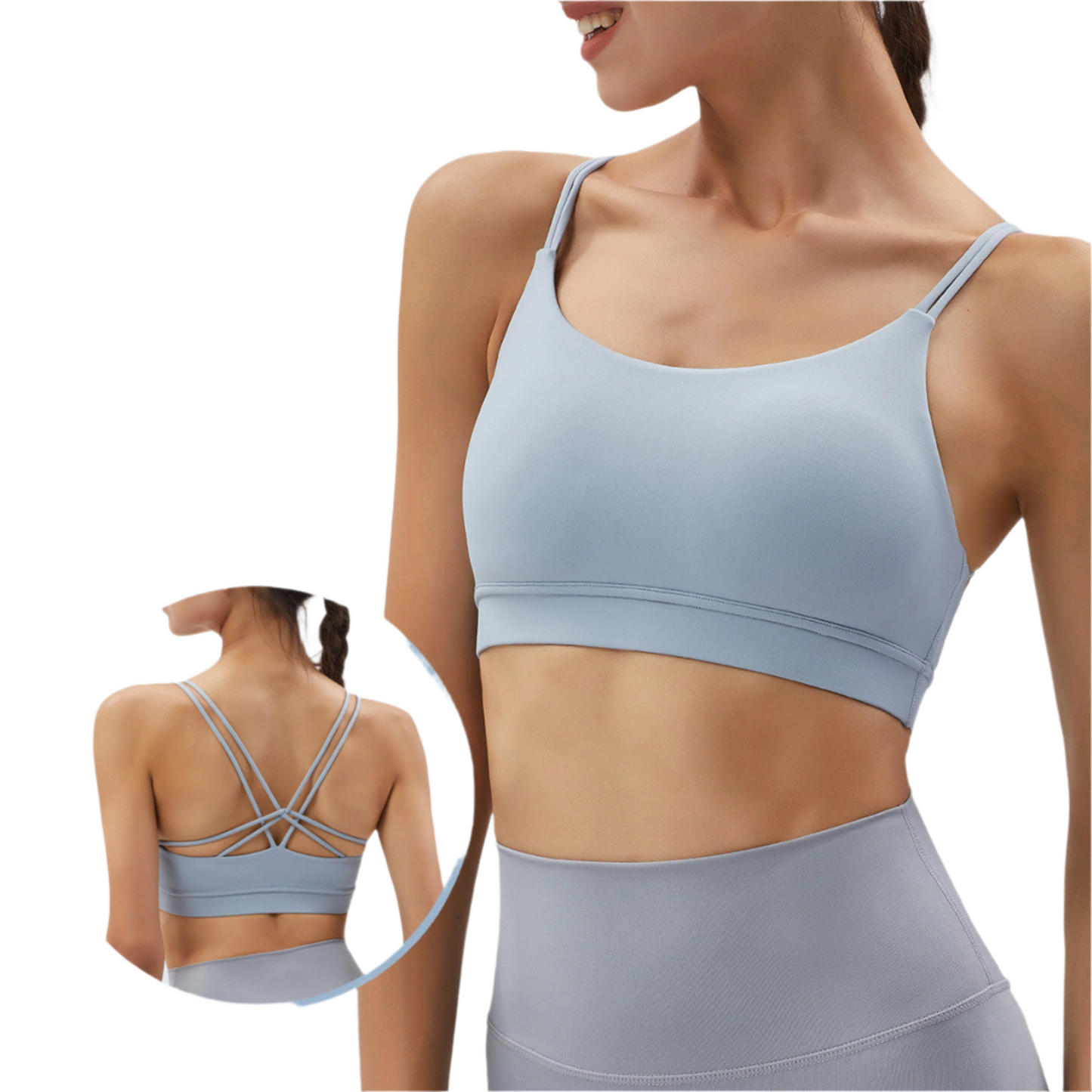 Women's Shockproof Running Nude Sports Underwear