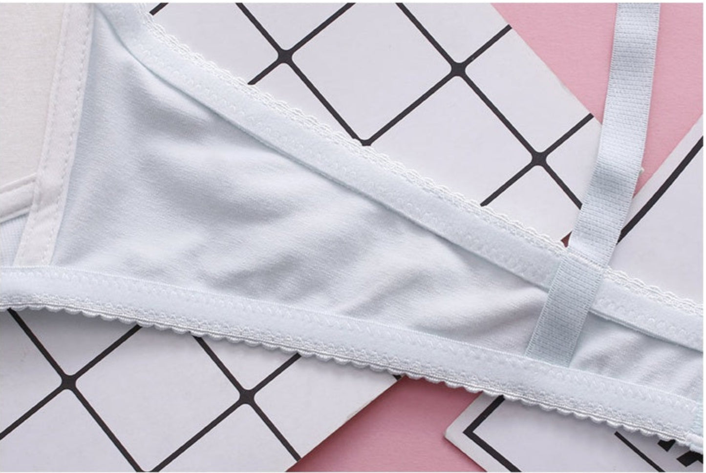 Students Without Steel Ring Pure Cotton Thin Push Up Bras