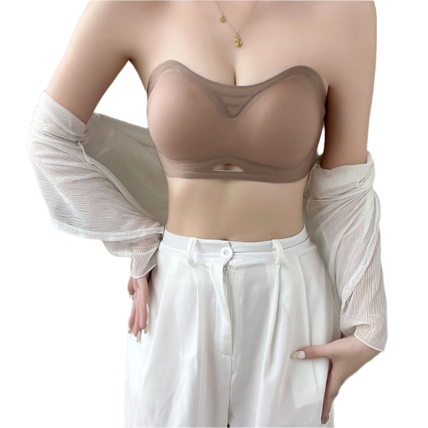 Summer Strapless Tube Top Underwear For Women