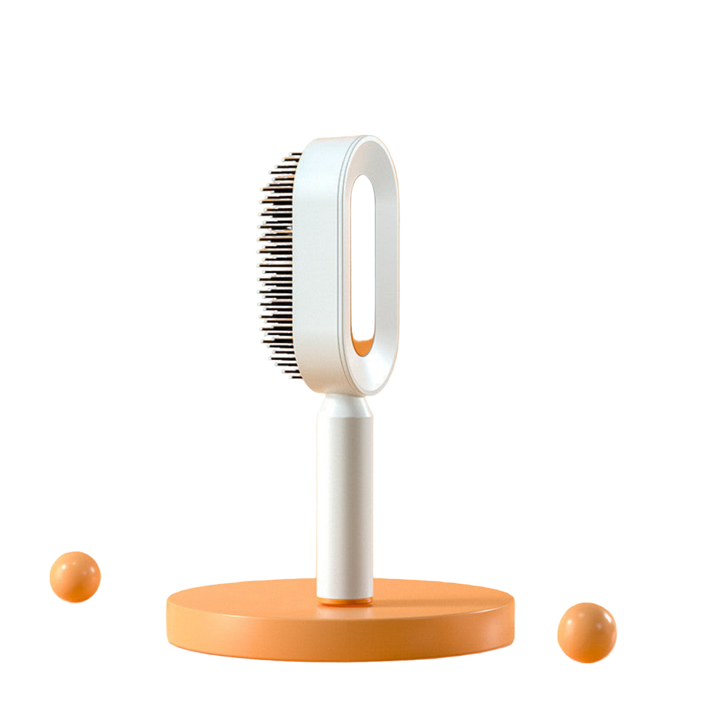 Self Cleaning Hair Brush For Women One-key Cleaning Hair Loss Airbag Massage Scalp Comb Anti-Static Hairbrush