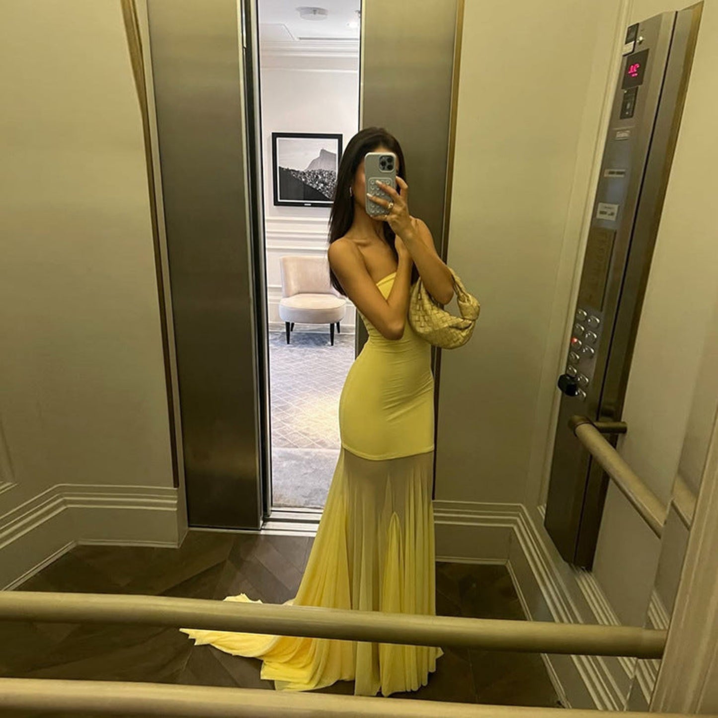 Fashion Personality Off-neck Tube Top Dress Women