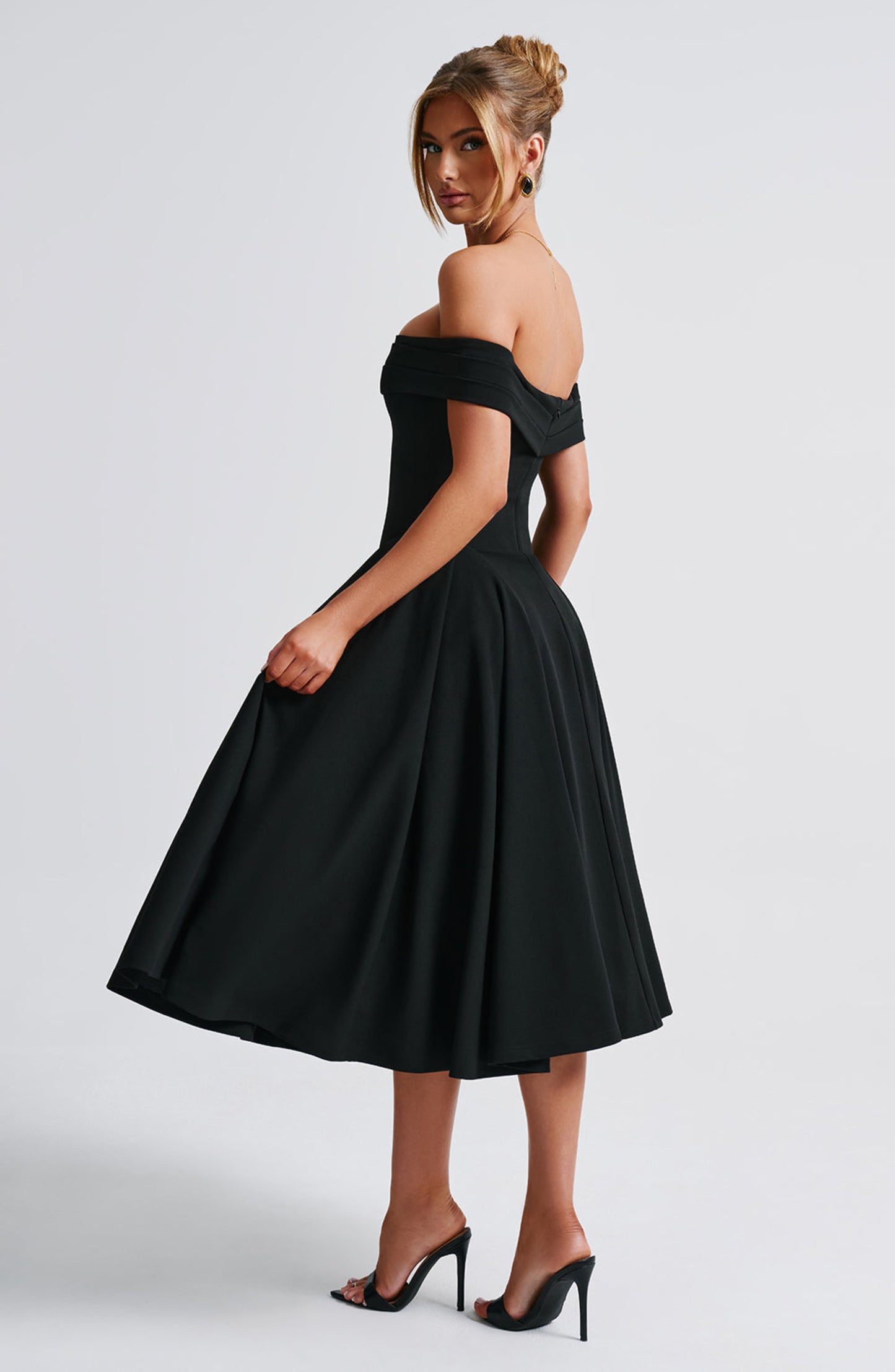 Fashion Personality Pure Color Tube-top Dress Women