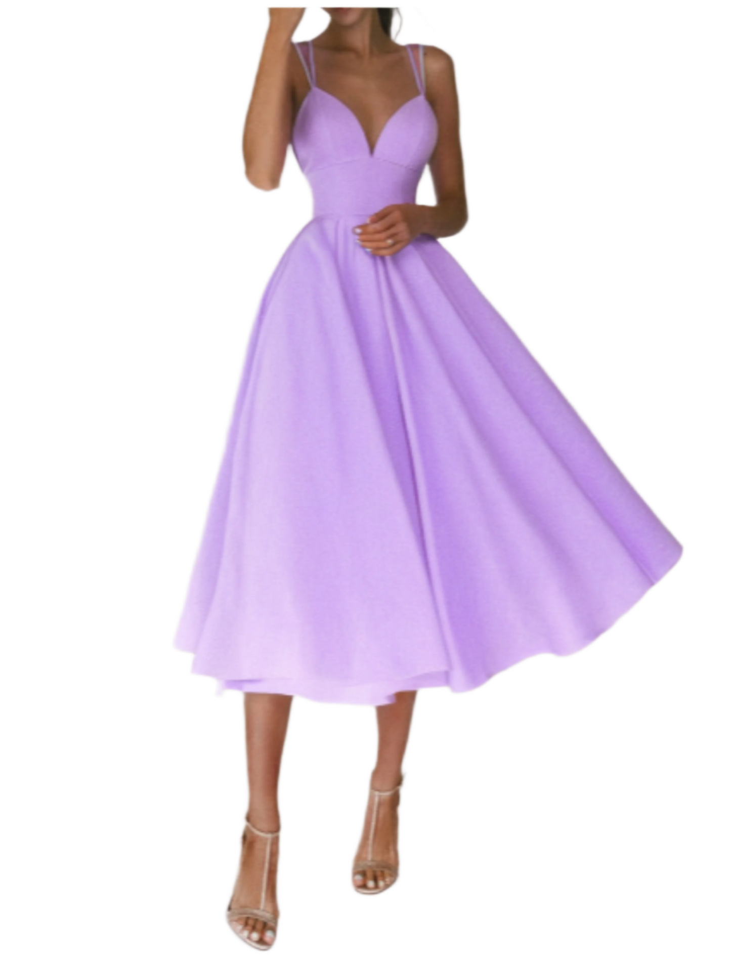 Sexy V-neck Suspender Dress Summer Fashion A-Line Long Dresses For Women