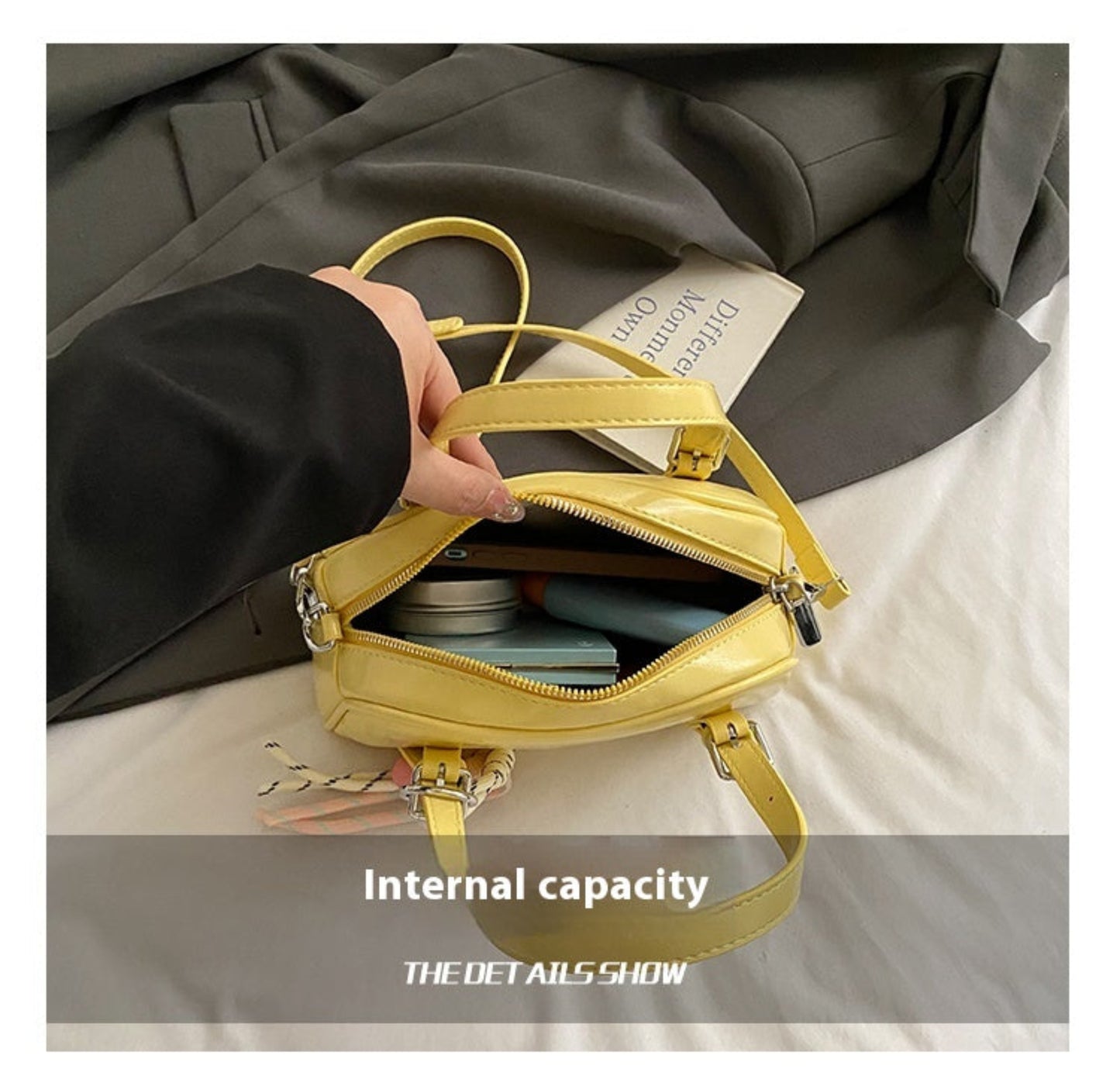 Korean Style Niche Summer Ins Small Square Bag Fashion Shoulder Shell Women's Bag