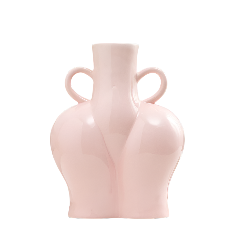 Artificial Human Body Art Vase Arrangement Hydroponic Flower Plant