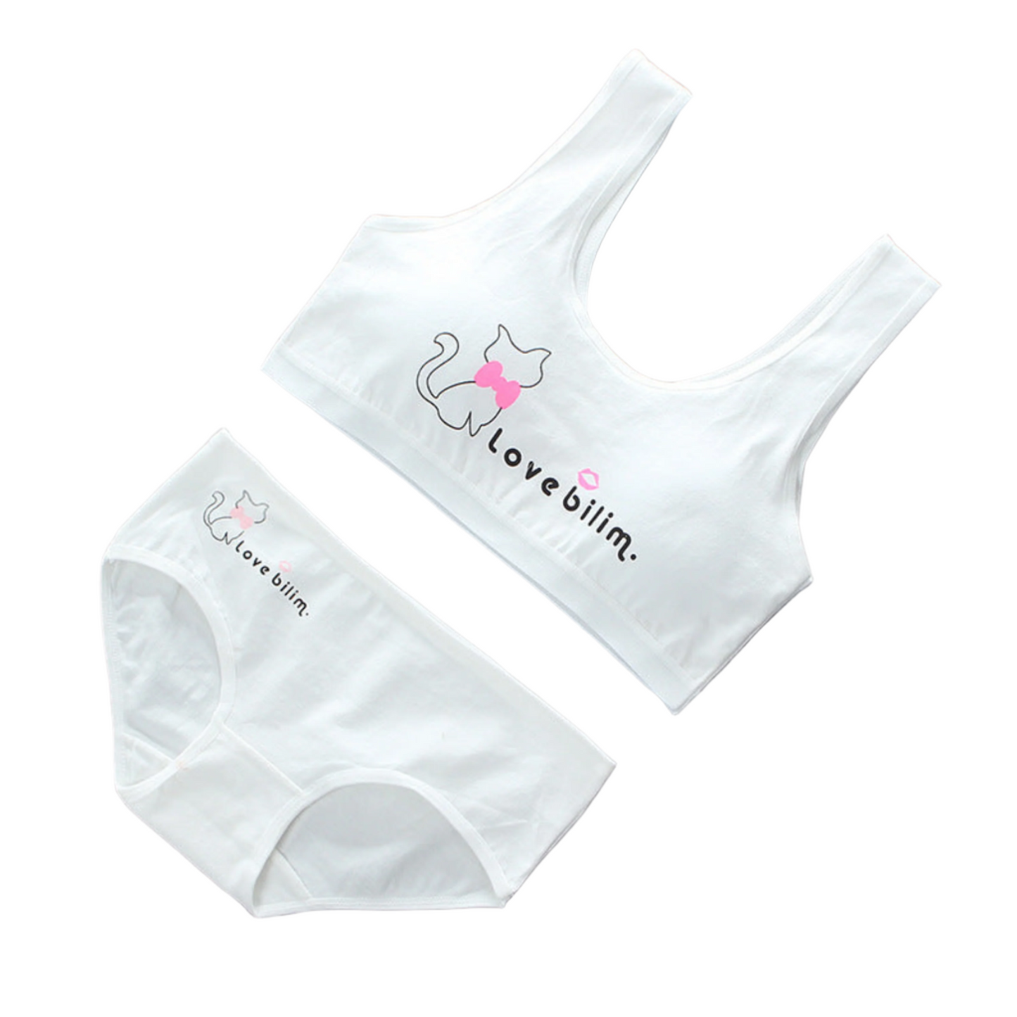 Girls' Bra Set, Pure Cotton, Developmental Vest, Underwear, Children'S Bra, Cotton