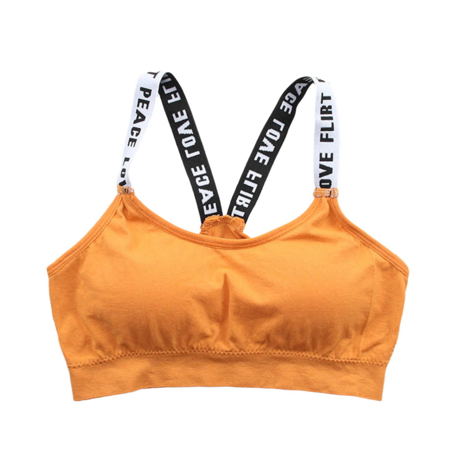 Thin Girls Bra Without Rims Student Sports