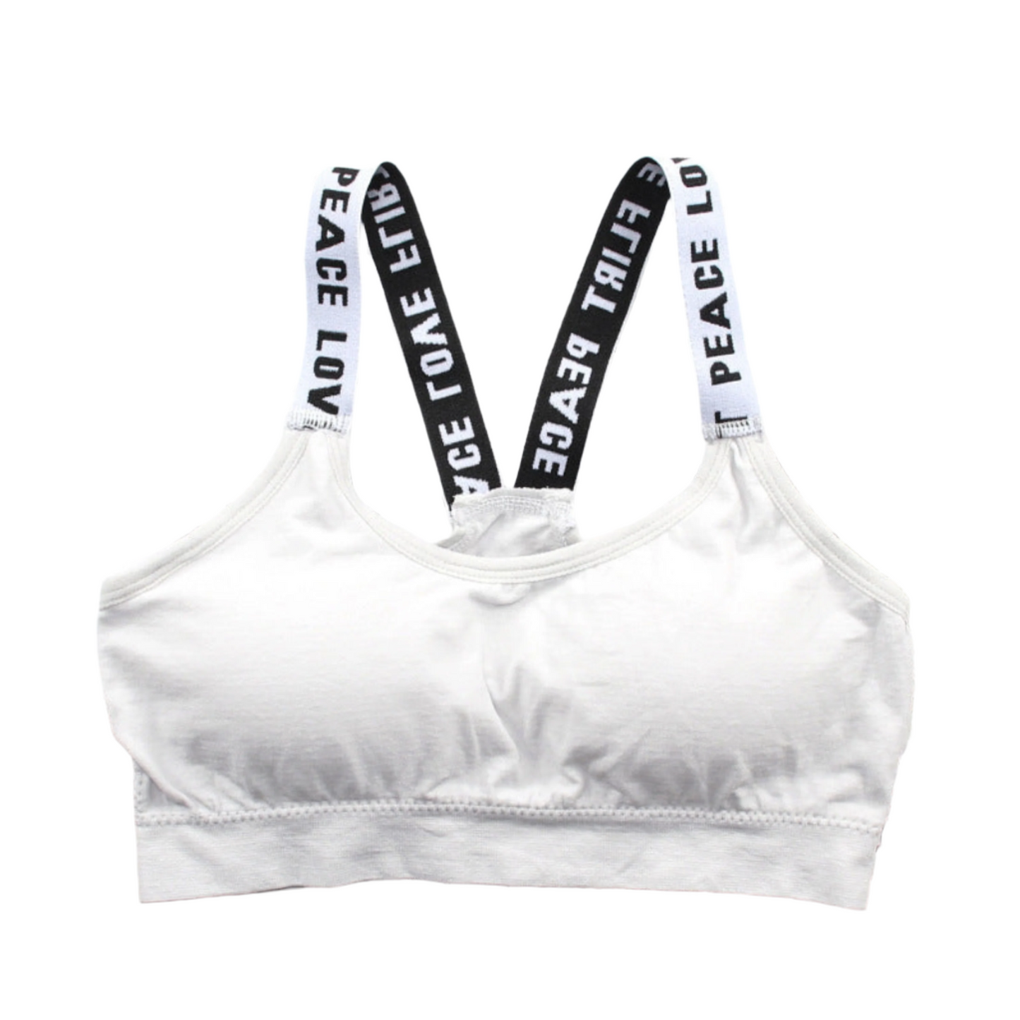 Thin Girls Bra Without Rims Student Sports