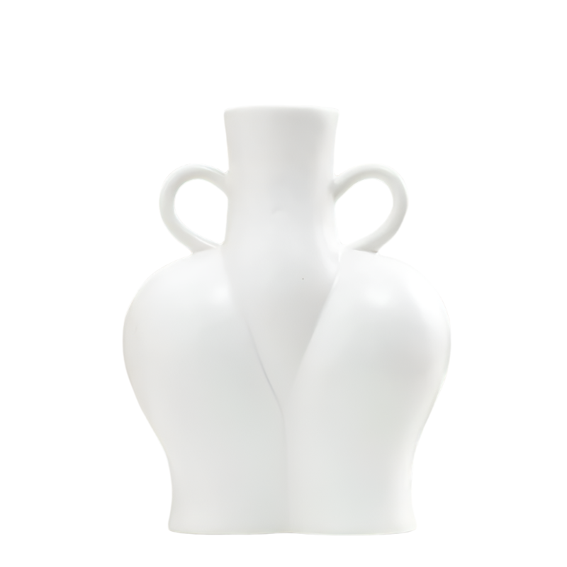 Artificial Human Body Art Vase Arrangement Hydroponic Flower Plant