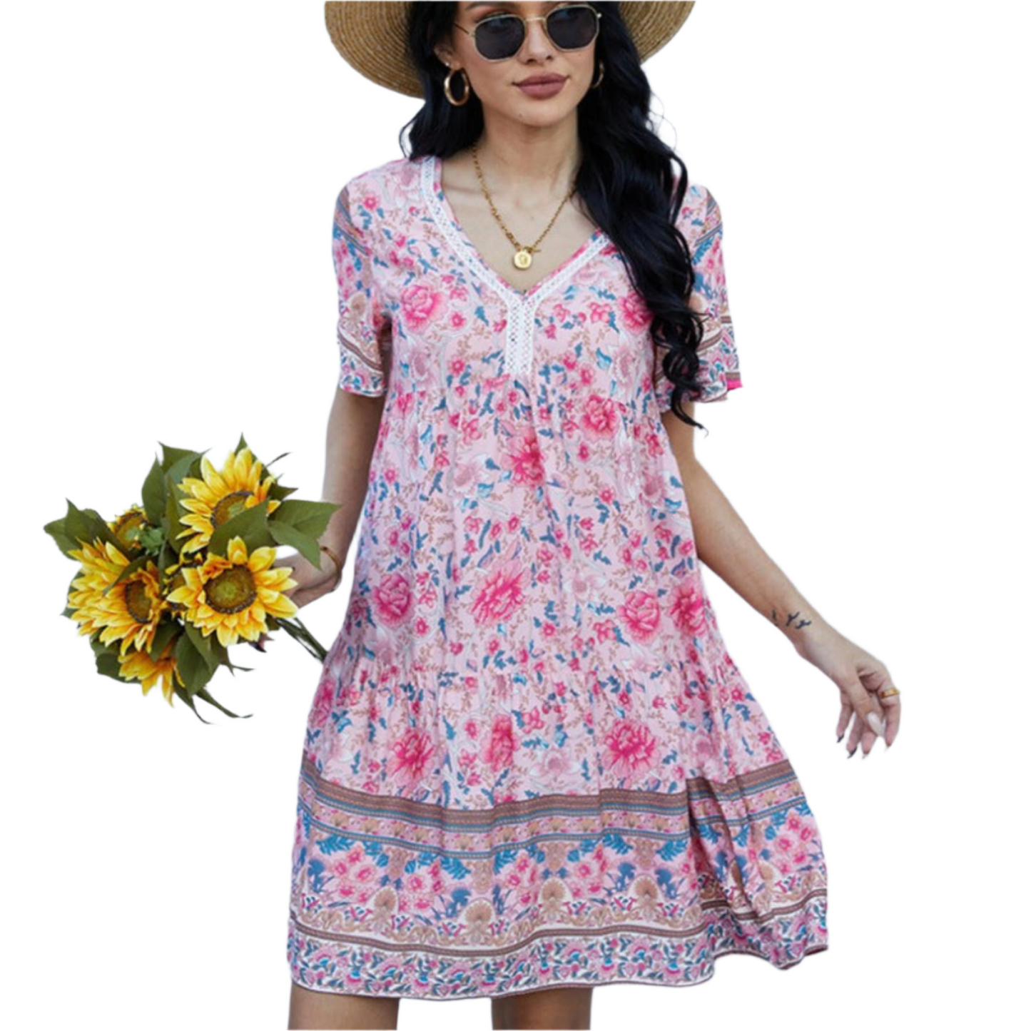 Fashion Women's Wear Dress Leisure Vacation A- Line Skirt