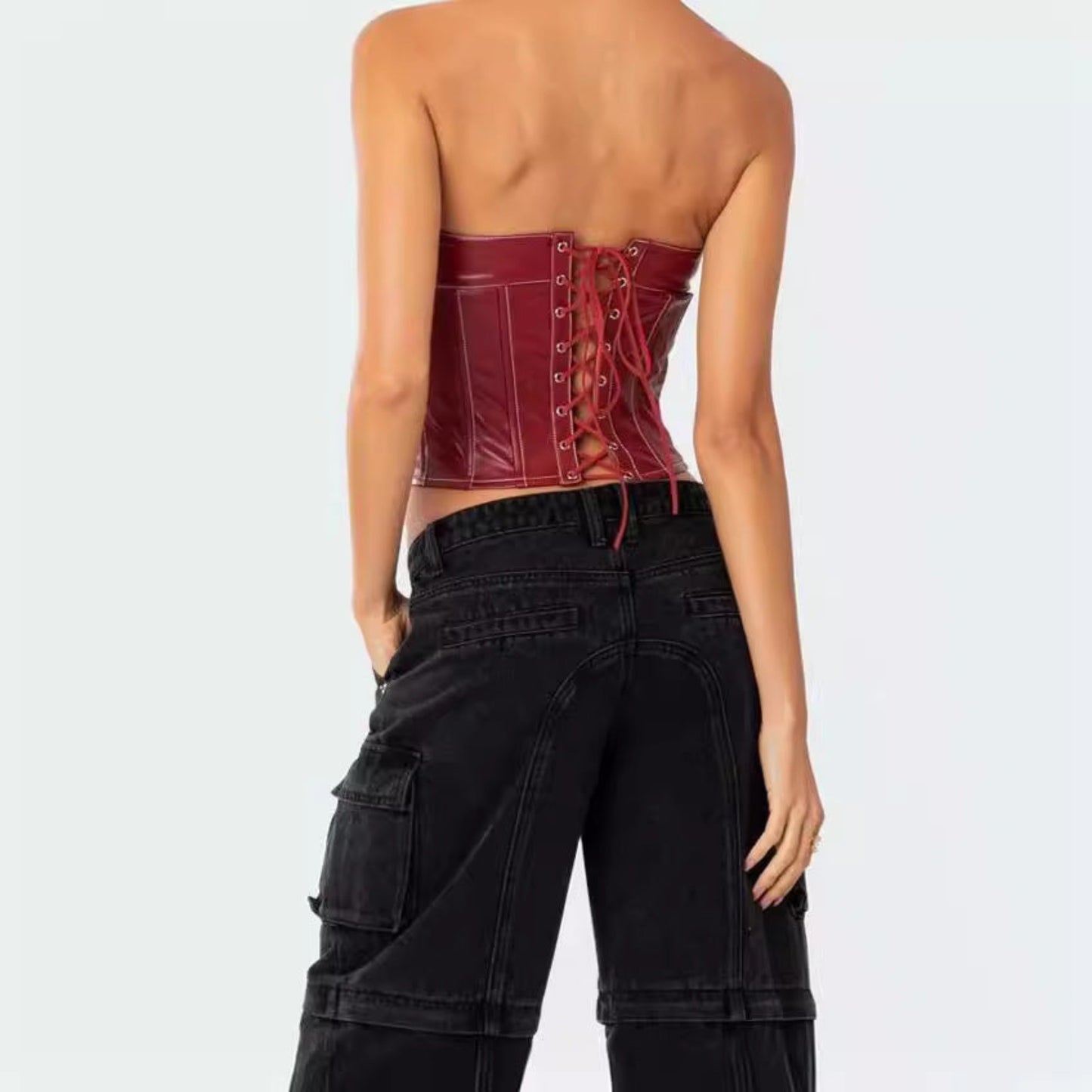 Personality Bandage Tube Top Vest For Women