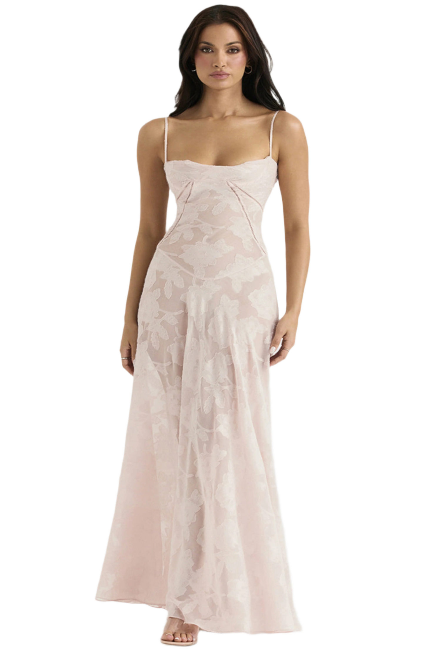 Sexy Flowers Lace Suspender Dress Summer Fashion Slim Back Lace-up Long Dresses Party Evening Club Clothing For Women