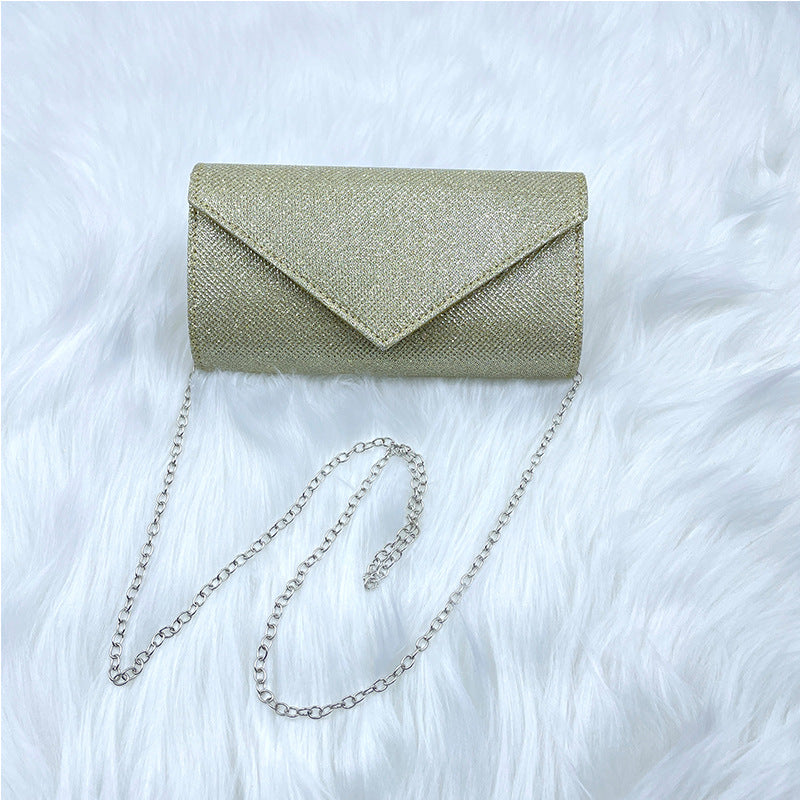 European And American Style Fashion Flash Material Dinner Bag Clutch