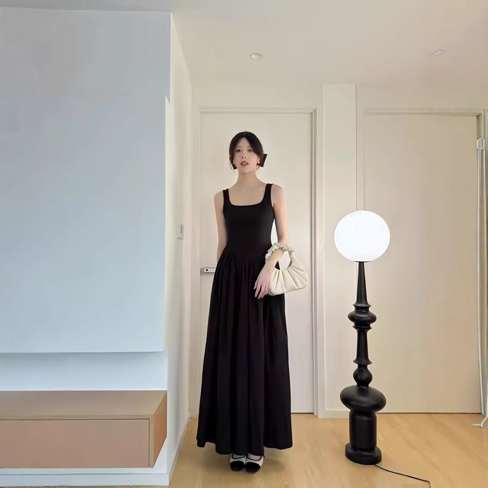 Women's Slim Fit Waist Pear-shaped Figure Dress