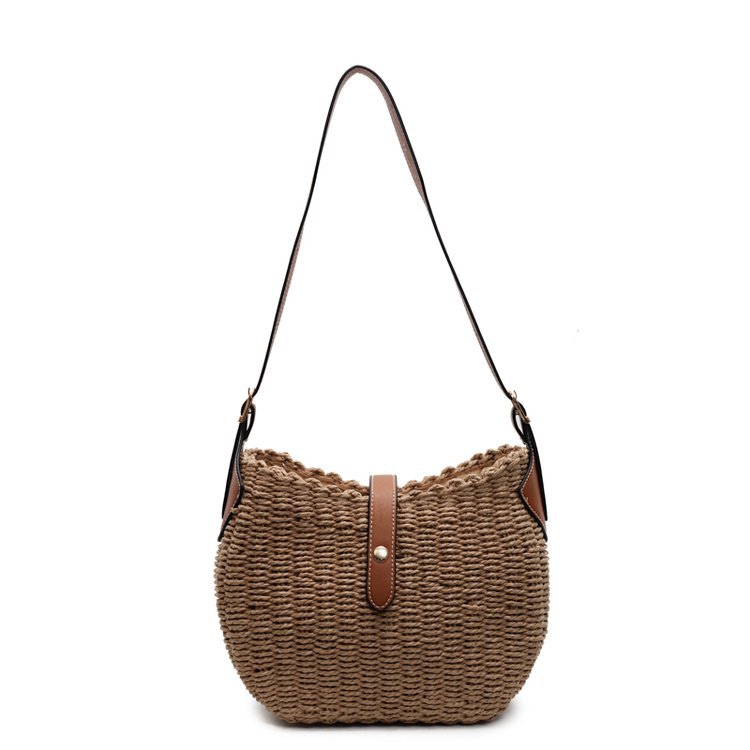 Fashion Casual Simple Crossbody Woven Bag