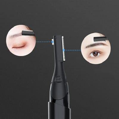 Safety electric eyebrow trimmer