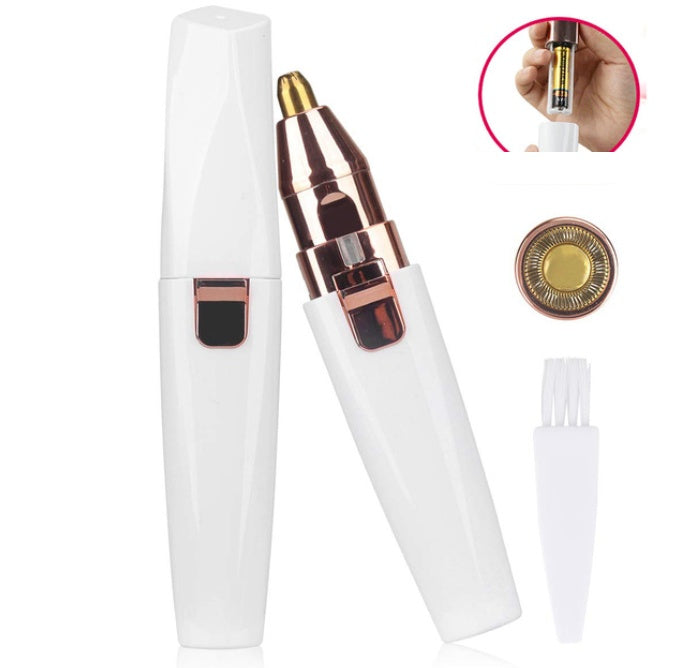 2 in 1 electric eyebrow trimmer