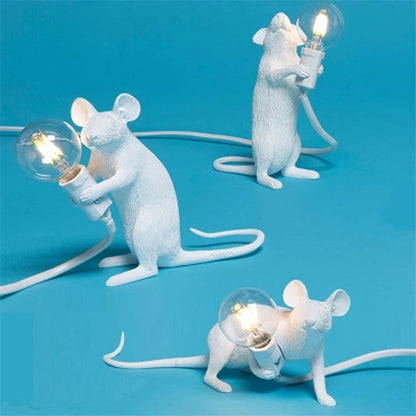 Nordic Creative Resin Mini Animal Mouse Light