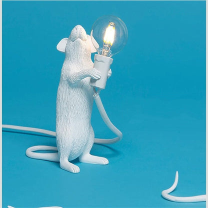 Nordic Creative Resin Mini Animal Mouse Light