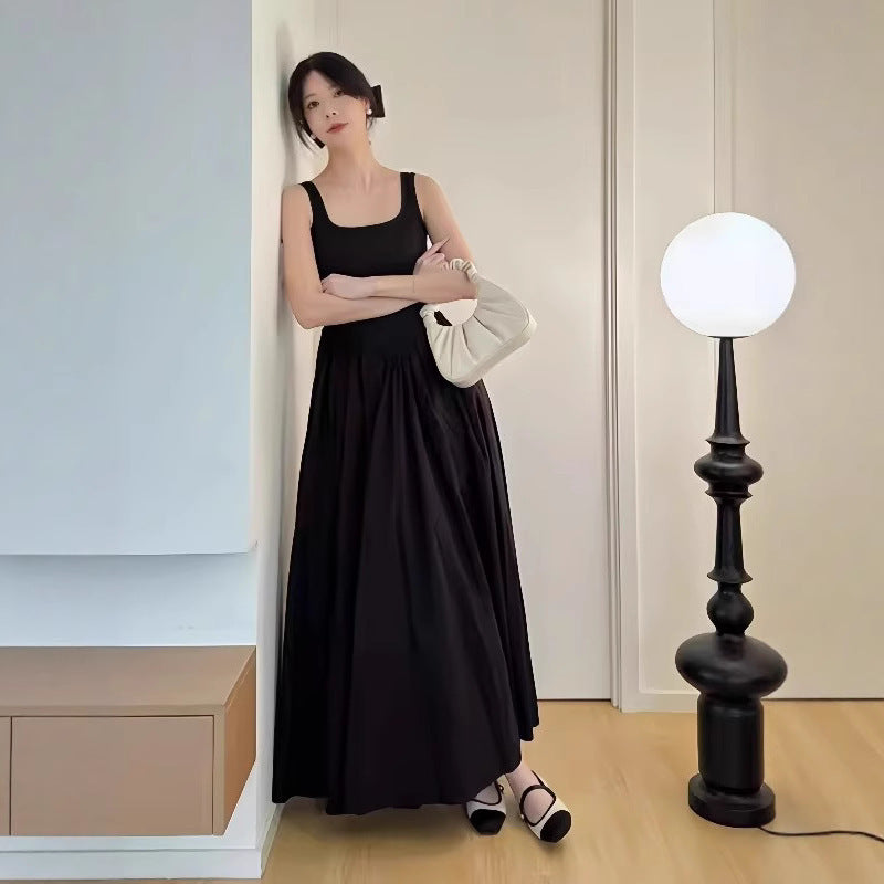 Women's Slim Fit Waist Pear-shaped Figure Dress