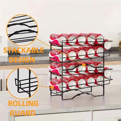 2pcs Kitchen Soda Canned Sorting Rack - Prohibit The Sale Platform, Temu, Do Not Ship On Weekends