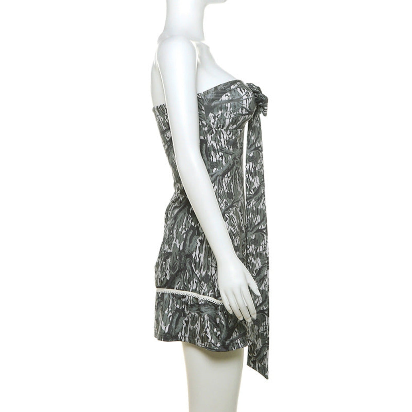 Strap Backless Tube Top Dress Women