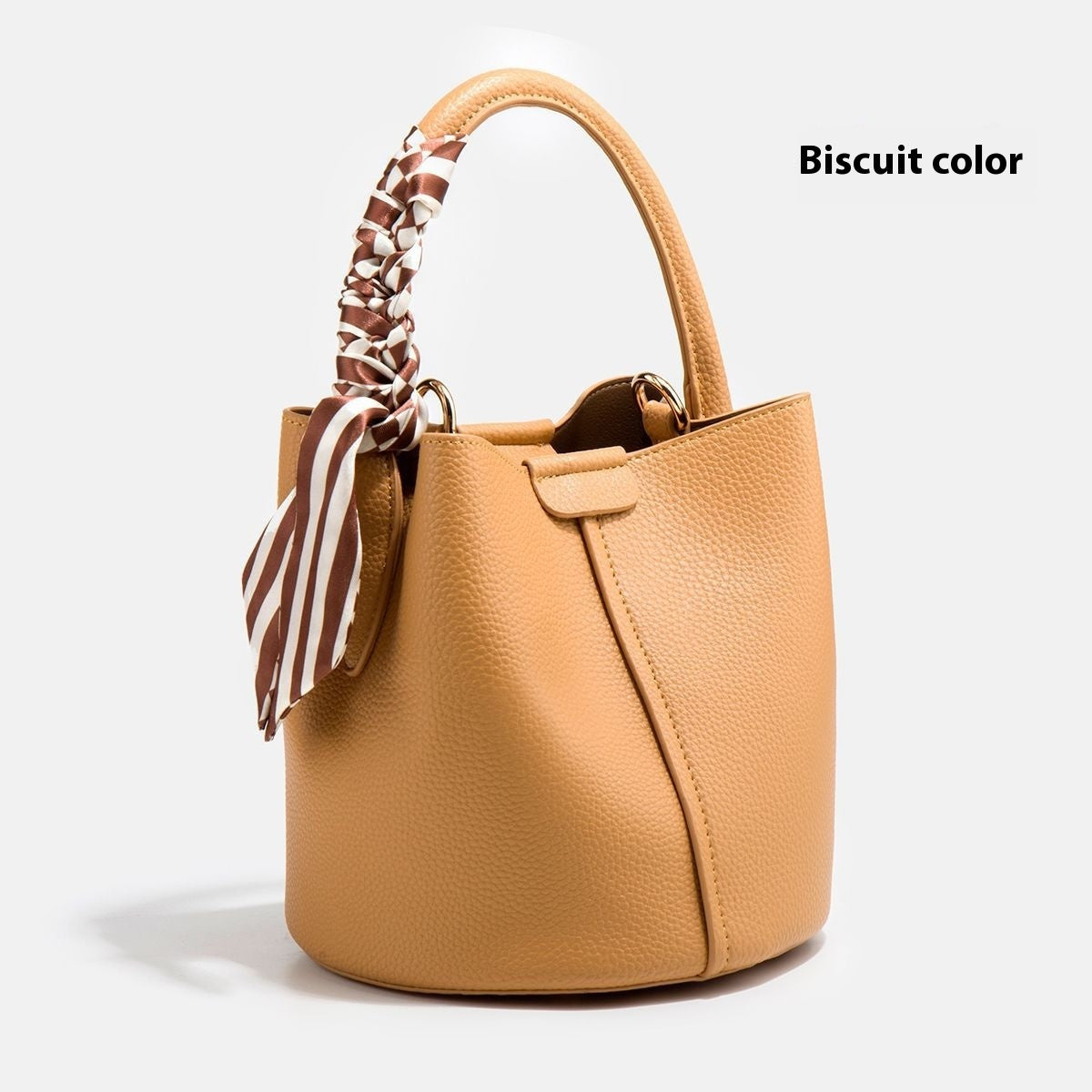 Simple Portable Bucket Bag For Women Summer New