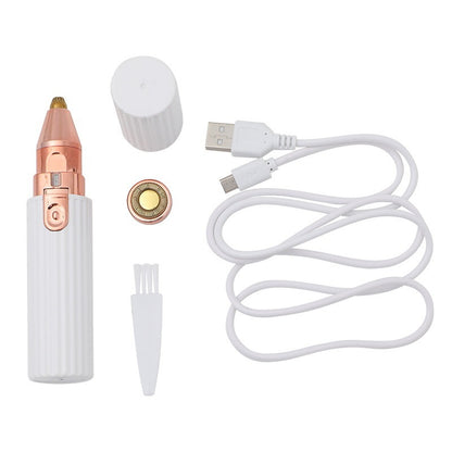 Two-in-one Women's Shaving And Eyebrow Trimming Artifact Electric Epilator