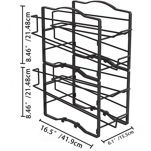 2pcs Kitchen Soda Canned Sorting Rack - Prohibit The Sale Platform, Temu, Do Not Ship On Weekends