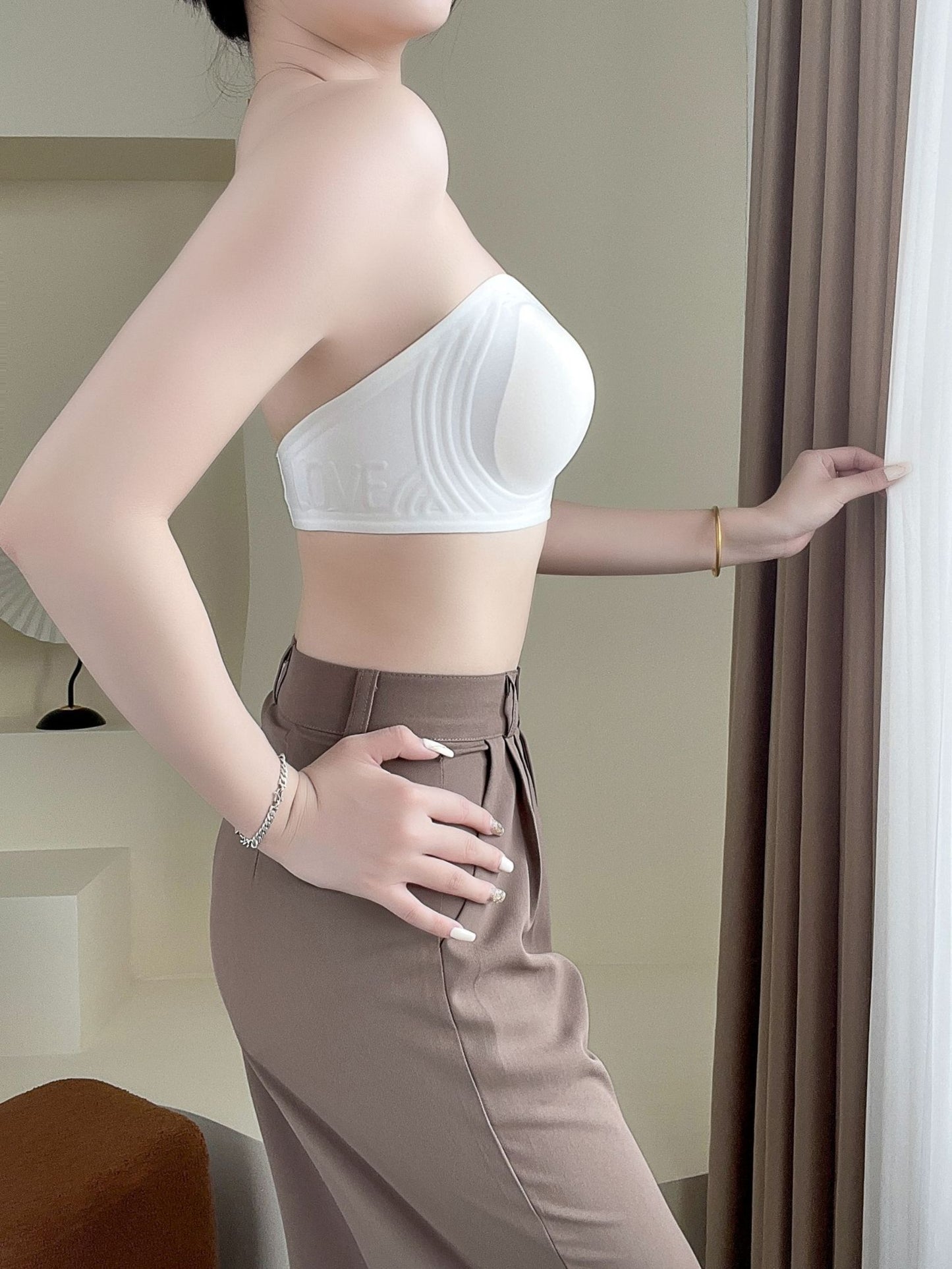 Summer Strapless Tube Top Underwear For Women