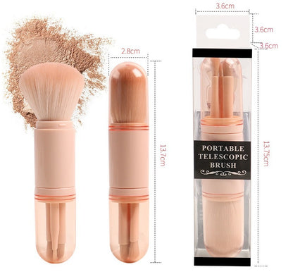 Portable Stretchable Multifunctional Makeup Brush