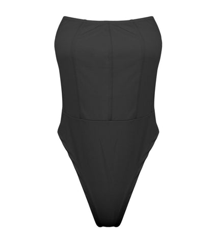 Basic Strapless Tube Top Jumpsuit Women