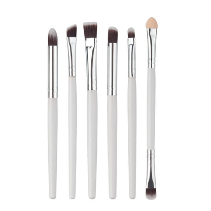 6PCS eye makeup cosmetics Brushes Set for Eyeshadow eyebrow lip eyeliner brush beauty make up tools