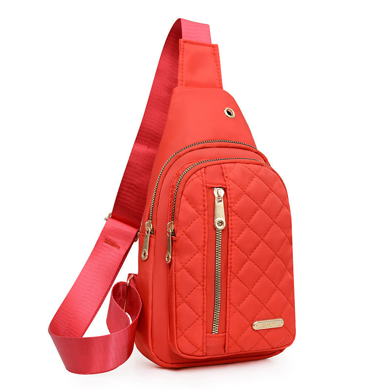 New Crossbody Girl Sports Chest Bag