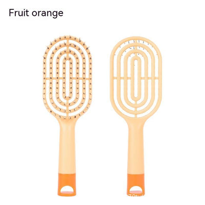 Home Fashion Simple Hollow Long Handle Massage Comb