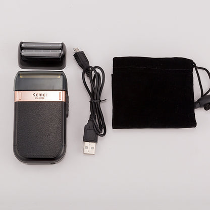 Double Type Strong Power Golden Head Electric Shaver