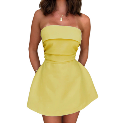 New Fashion Personality Tube Top Dress Women