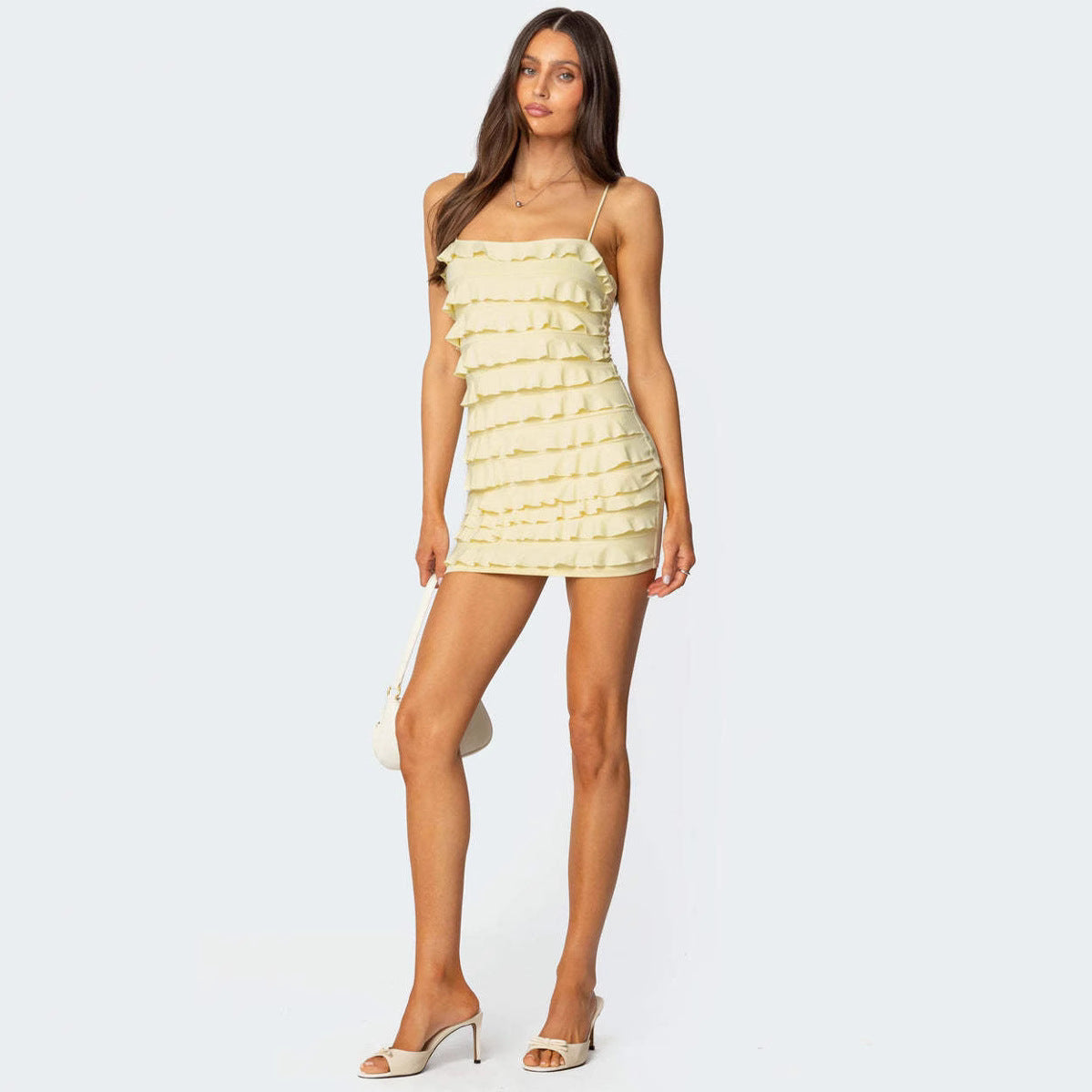 Backless Sheath Vacation Style Dress