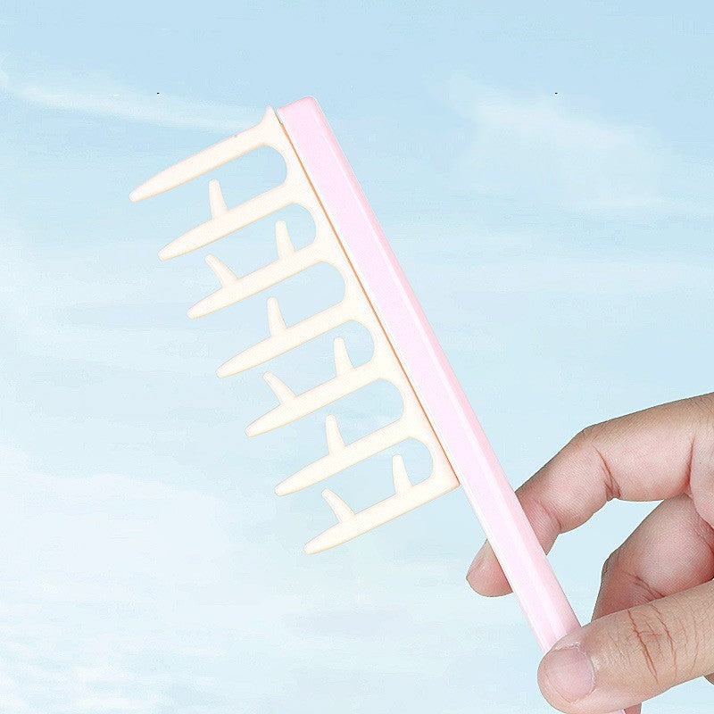 Root Broken Hair Finishing Solution Width Teeth Styling Comb