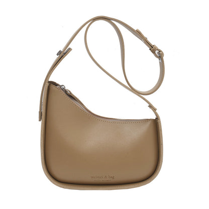 Retro  Versatile Womens Saddle Bag In A Minimalist Style